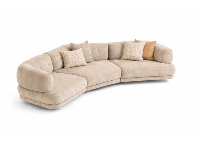 Designer Wohnzimmer 4-Sitzer Sofa Modernes Design Luxuriöser Möbel