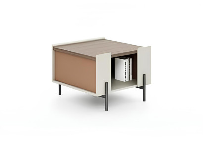 Moderner Weiß Couchtisch aus Holz Eleganter Design Büromöbel