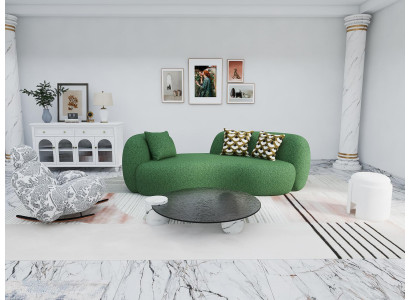 Luxuriöser Sofagarnitur 3+1 Sitzer Wohnzimmer Design Couchtisch Set 4tlg