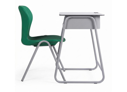 Modernes Schulmöbel mit ergonomischem und bequemem Tisch und Stuhl