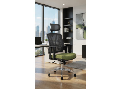 Bürosessel mit Netzrückenlehne und ergonomischer Sitzfläche