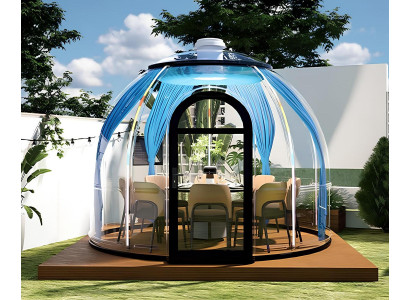 Schlagfester Pavillon mit UV-Schutz für 8–10 Personen Moderne Gartenpavillon