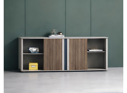 Braunes Modernes Sideboard Exklusive Wohnzimmer Holz Anrichte