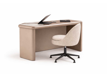 Designer Schreibtisch und Komfortabler Stuhl Set für Home Office