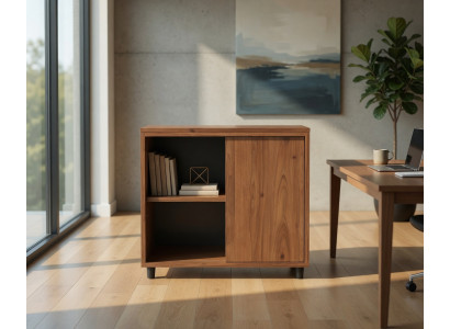 Praktisches Sideboard aus Holz mit Stauraum im modernen Design