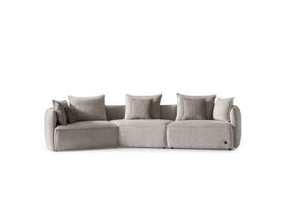 Moderner 4-Sitzer Sofa Polstersofa Luxuriöses Viersitzer Couch Polstermöbel