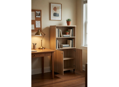 Moderner Schrank mit Türen und Regalböden für Ihr Zuhause