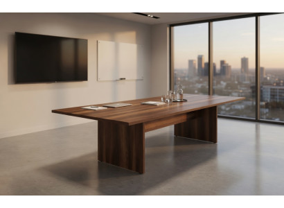 Moderner Konferenztisch aus Holz für Besprechungsräume
