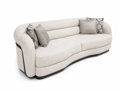 Moderner Sofa 3 Sitzer Luxusmöbel Wohnzimmer Design Polstersofa