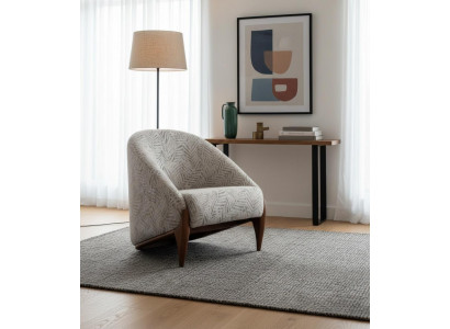 Wohnzimmer Elegant Sessel Modernes Polstermöbel Komfortabel Polstersessel