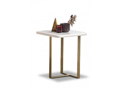 Moderner Beistelltisch Designer Wohnzimmer Tisch Metall