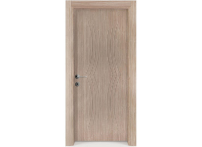 Elegante braune Innentür  Robuste Tür für Zuhause und Büro Premium