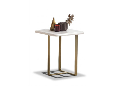 Design Beistelltisch Modern Stil Holz Braun Modern Edel.