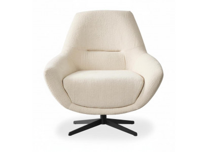 Sessel Modernes Design Beige Farbe Polsterung Minimalistischer Stil