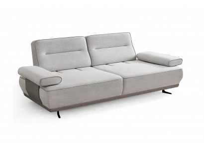 Sofa Weiß Farbe Moderner Stil Holzrahmen Verstellbare Armlehne Neu
