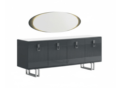 Modernes Sideboard mit Spiegel – stilvoll & funktional elegant