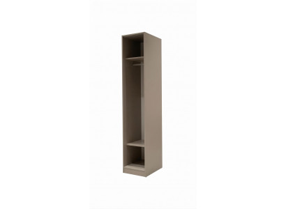 1-turiger Kleiderschrank Beige Moderner Stil Universell Funktional
