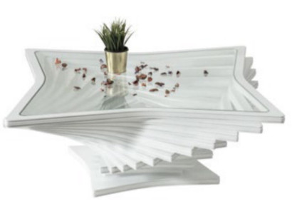 Couchtisch Modern Wohnzimmer Weiß Neu Holz Elegant Stilvoll Komfort