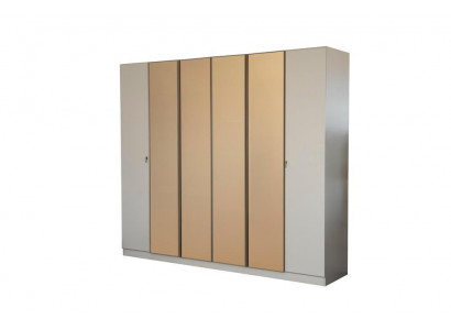 Kleiderschrank Beige Moderner Stil Minimalistisch Elegant Schlicht