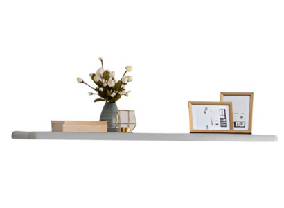 Modernes Wandboard Grau Elegante Schweberegal für Deko
