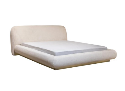 Bett Beige Moderner Stil Bequem Praktisch Stilvoll Elegant Luftig