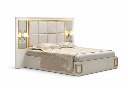 Bett modern, komfortabel und stabil mit stilvollem Design