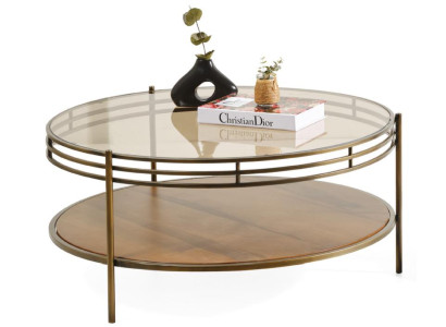 Luxus Couchtisch Rund Modern Wohnzimmer Elegant Stilvoll Exklusiv Neu