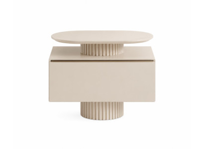Nachttisch bequem schön geräumig beige moderner Stil neu