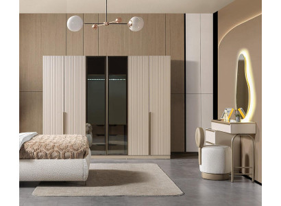 Kleiderschrank Kommode Schlafzimmer Stil modern Farbe weiß praktisch Neu