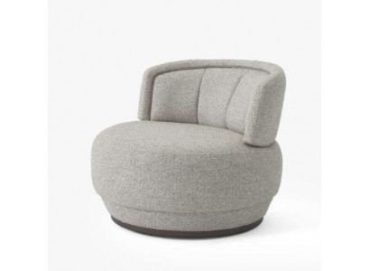 Grau Sessel Luxusmöbel Moderner Wohnzimmer Design Polstersessel