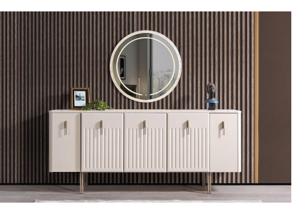 Kommode Stil modern Farbe weiß neu praktisch komfortabel Esszimmer