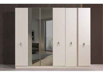 Kleiderschrank Stil modern Farbe weiß neu praktisch Schlafzimmer geräumig