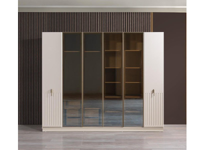 Kleiderschrank Stil modern Farbe weiß praktisch Schlafzimmer geräumig neu