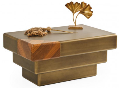 Luxus Couchtisch Wohnzimmer Modern Schublade Rechteck Braun Neu Holz