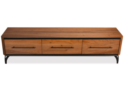 Modern TV-Ständer Fernsehschrank Wohnzimmer TV-Möbel Braun Holz Neu