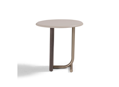 Beistelltisch Modern Beige Luxus Designtisch Nachttisch Kaffeetisch