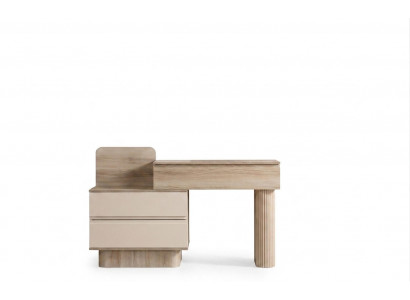 Schminktisch Spiegel praktisch schön geräumig beige modern neu