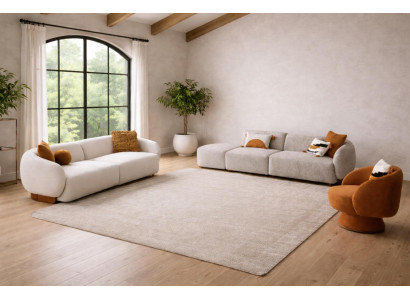 Wohnzimmergarnitur 4 + 3 + 1-Sitzer-Sofa Polstergarnitur Sessel modern