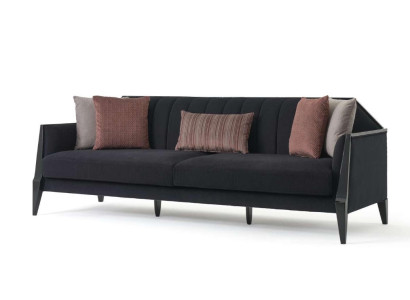 Designer Sofa 3 Sitzer Elegant Polstermöbel Wohnzimmer Komfortabe