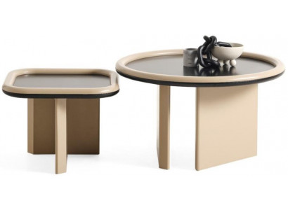 Wohnzimmer Couchtische Modern Neu Rund Beige Minimalismus Stilvoll
