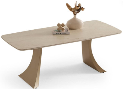 Konsolentisch Tisch Modern Rechteckig Komfort Neu Beige Minimalismus