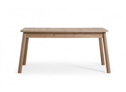 Skandi Esstisch aus Holz Eiche Natur modern mit Ausziehfunktion