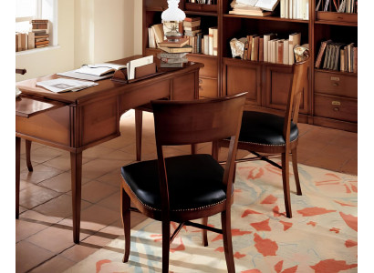 Esszimmer Stühle Luxus Sessel Stuhl Holz Braun Stühle Wohnzimmer Möbel Lehnstuhl