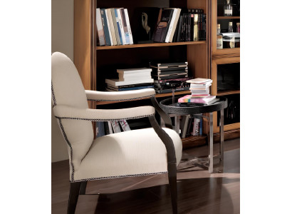 Sessel Lehnstuhl Lese Stuhl Ohrensessel Luxus Sofa Polster Italienische Möbel