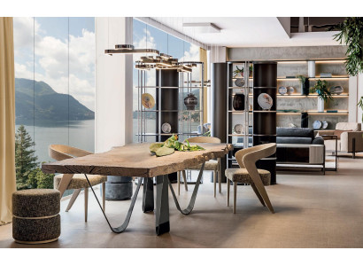 Esstisch Stuhl Hocker Bücherregal Wohnzimmer Esszimmer Designs Neu Set 8 tlg.