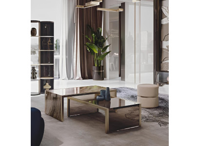 Glasmöbel Couchtisch Hocker Wohnzimmer Möbel Couchtische Tisch Design Tische Neu