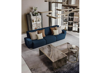 Sofa 3 Sitzer Wohnzimmer Dreisitzer Couch Möbel Gepolstertes Sofas Bizzotto Neu