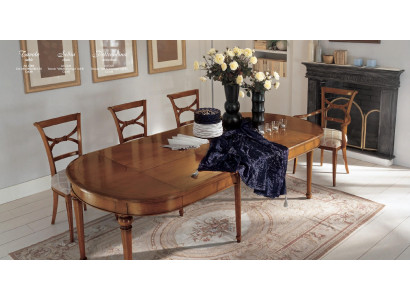 Möbel Einrichtung Gruppe Tisch + 4 Stuhl Set 5tlg. Esstisch Garnitur Esszimmer
