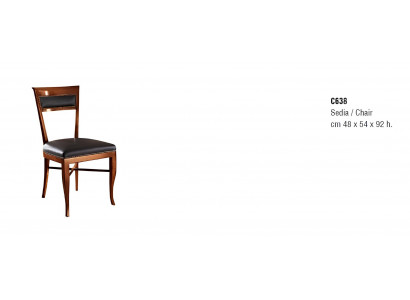 Luxuriöses Textildesign bouffant Stuhl Esszimmerstuhl  Esszimmer Lehnstuhl 1x