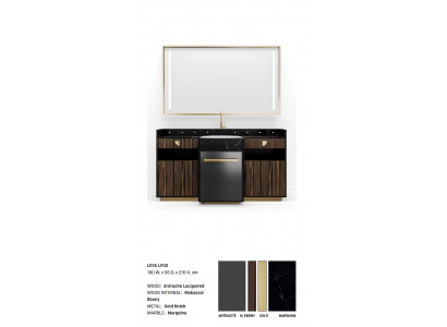 Brown Classic Furniture Badezimmer Waschbecken Armaturen Badezimmer Möbel
